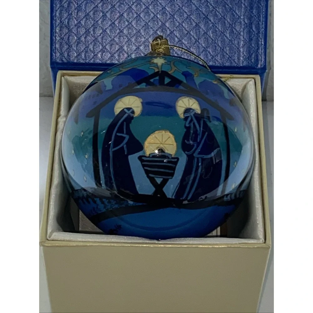 Pier 1 Li Bien Christmas Ornament Jesus Nativity Three Wise Men Jesus 4